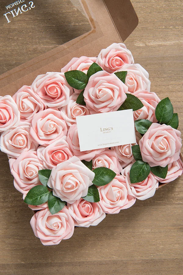 3" Foam Rose with Stem - 56 Colors