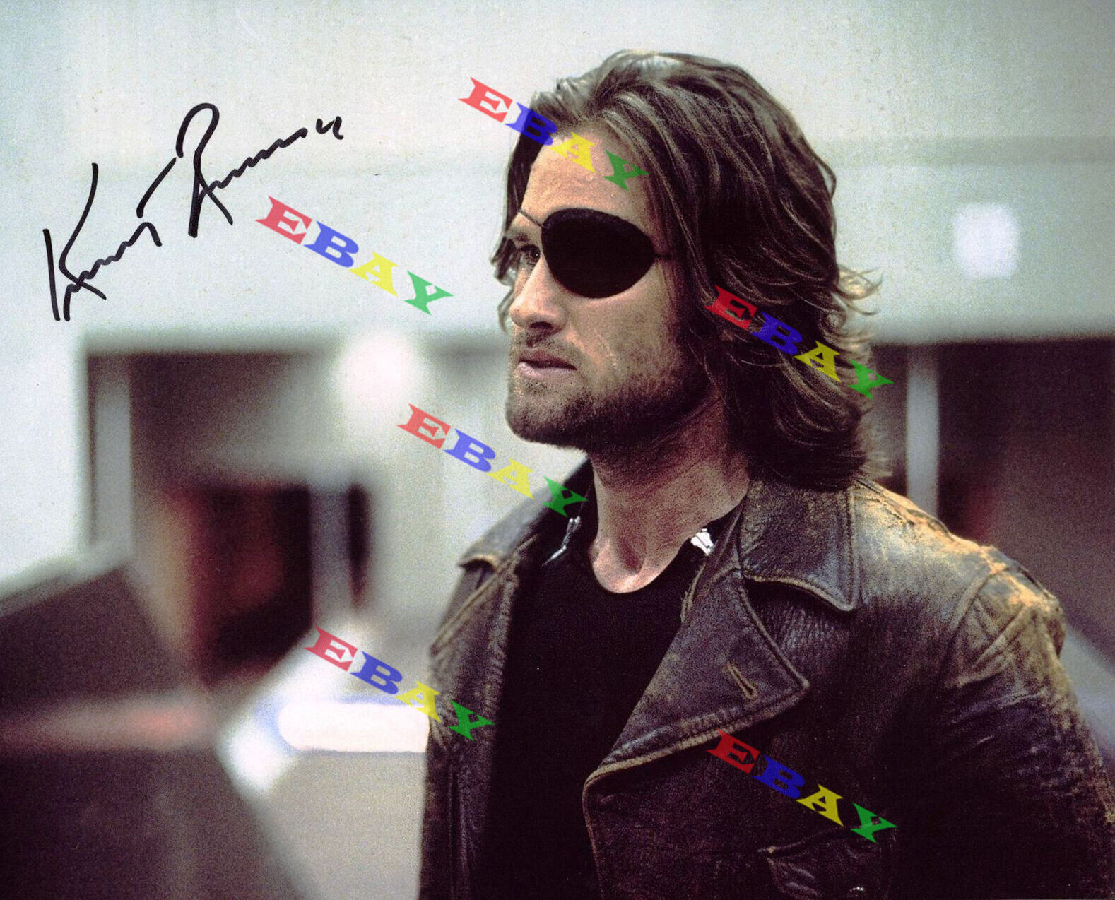 Kurt Russell Escape from New York Autographed Signed 8x10 Photo Poster painting REPRINT