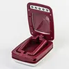 Folding 3X Magnifier Loupe Acrylic Magnifying Glass for Reading (Red) Tool