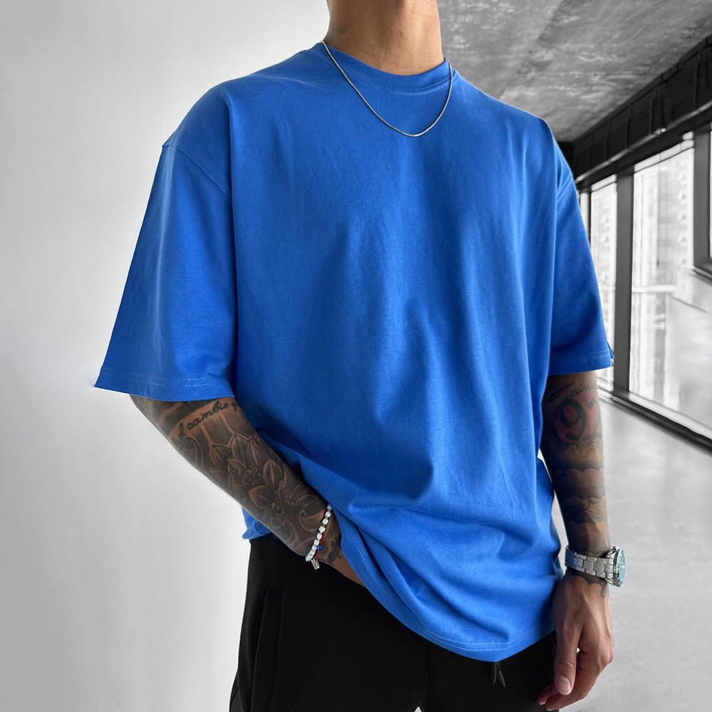 Neutral Simple Basic Solid Color T-shirt