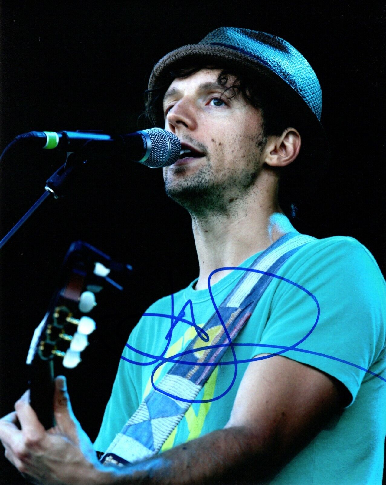 Jason Mraz Signed - Autographed Concert Singer 8x10 inch Photo Poster painting with Certificate