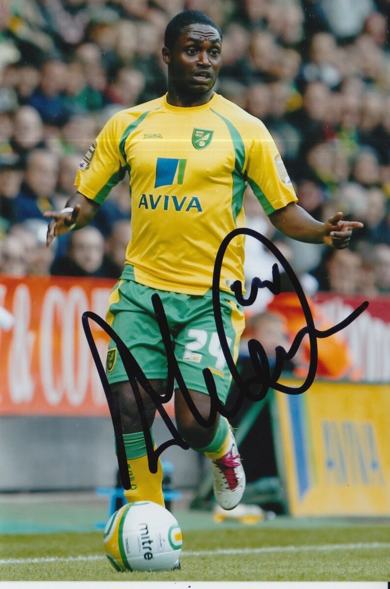 NORWICH CITY HAND SIGNED ANTHONY MCNAMEE 6X4 Photo Poster painting 1.