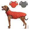 Dog Cold Weather Coats - Cozy Waterproof Windproof Reversible Winter Dog Jacket, Thick Padded Warm Coat Reflective Vest Clothes for Puppy Small Medium Large Dogs