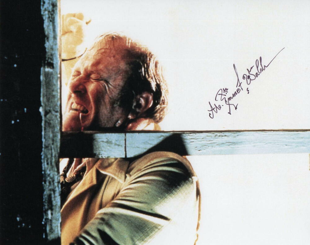 M EMMET WALSH SIGNED AUTOGRAPH 8X10 Photo Poster painting - BLOOD SIMPLE STAR COEN BROTHERS RARE