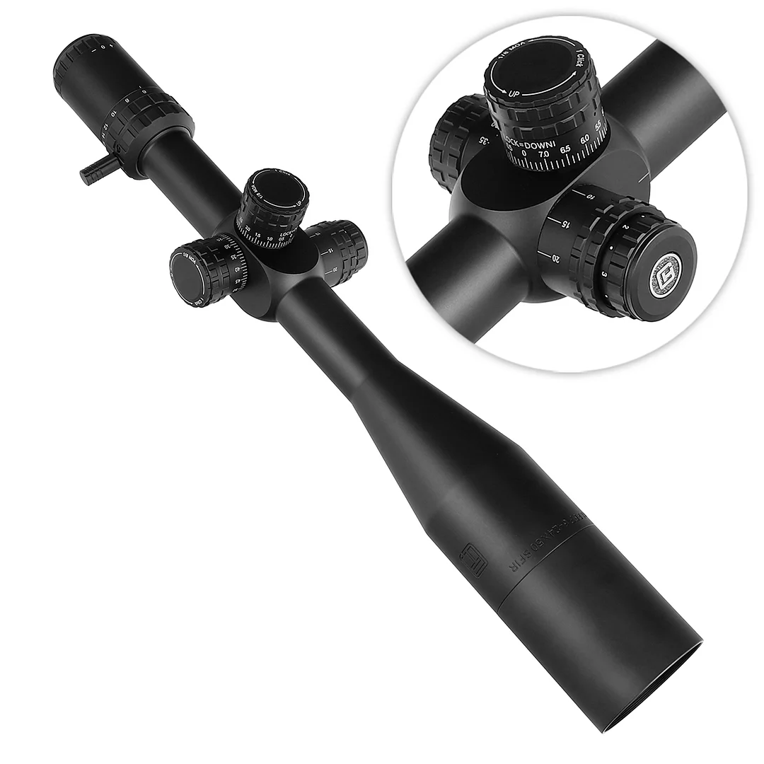 ohhunt® FFP 6-24x50 SFIR Scope, Side Parallax , Turrets Lock Reset