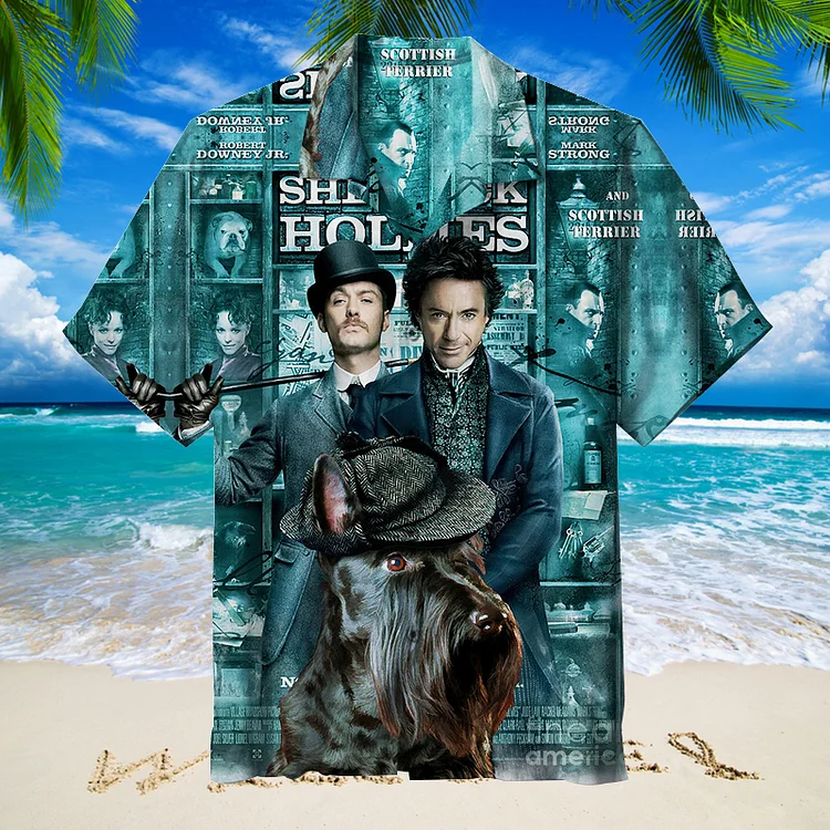 Sherlock Holmes | Unisex Hawaiian Shirt