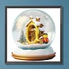 uk.everydayedeals (Limited Stock)Diamond Painting - Full Round - Christmas Crystal Ball Q(30*30cm)