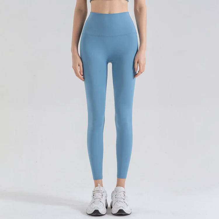 PASUXI Compression Stretch Fitness Sport Yoga Pants Women Scrunch Butt Gym Workout Yoga Leggings huanwei