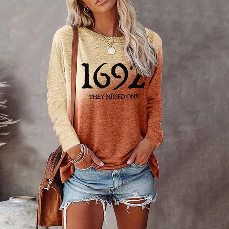 Simpfit 1692 They Missed One Salem Witch T-Shirt