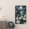 (40*65cm)Moon Flower - Full Round Drill Diamond Painting
