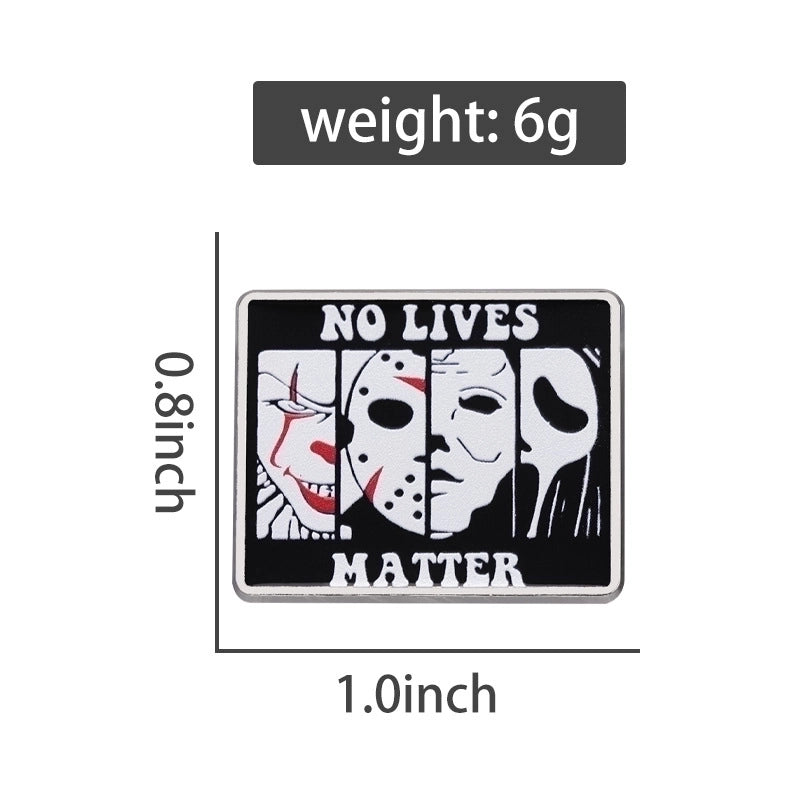 Cartoon Style Minimalist Cartoon Character Letter Alloy Stamping Stoving Varnish Plating Unisex Brooches