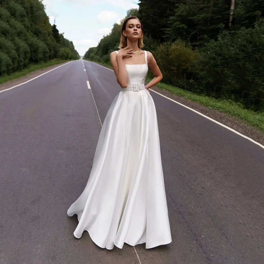 Womens Dresses for Women Party Wedding Evening Prom Dress Robe Bride 2023 Suitable Request Weddding Brides Women's Elegant |-f-|