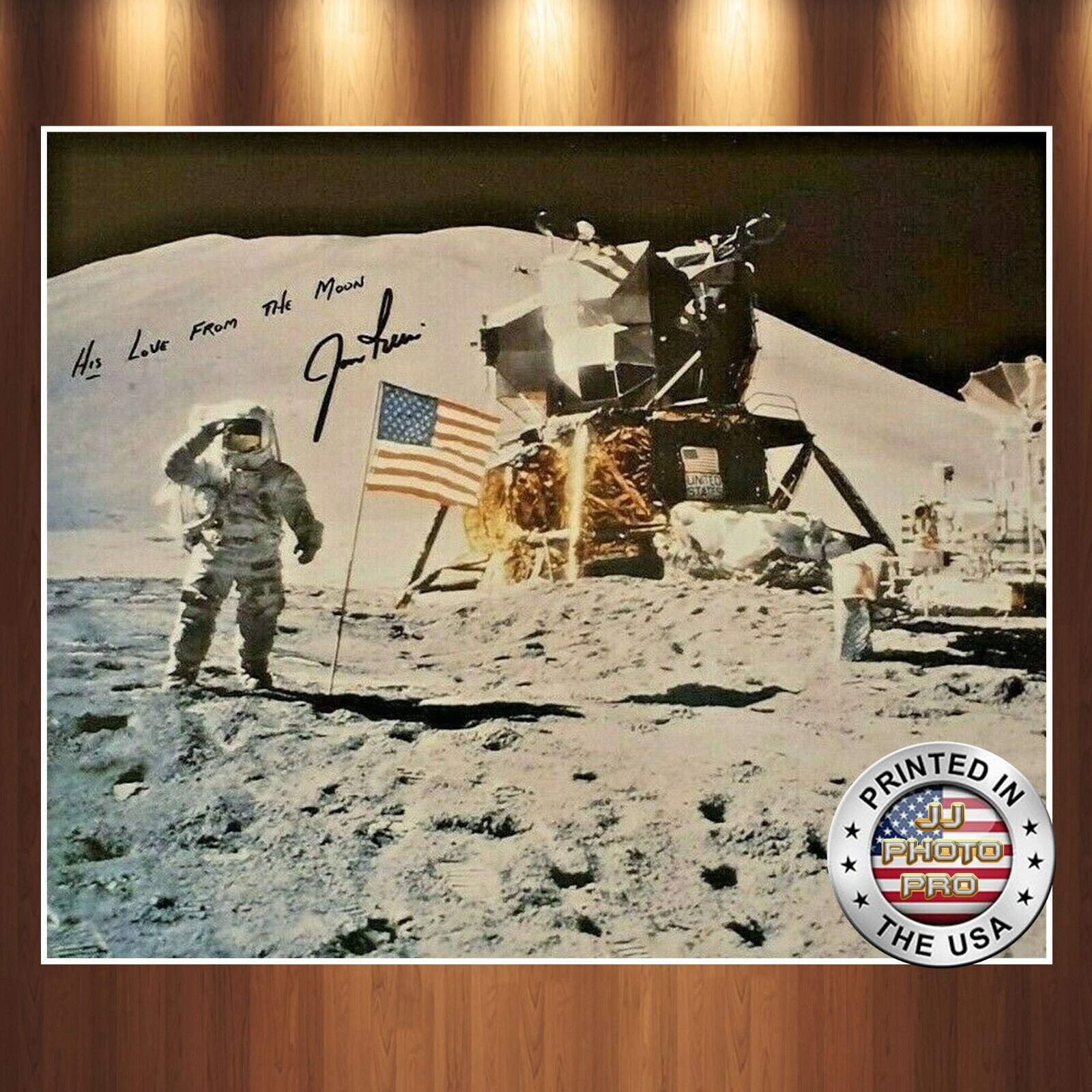 Jim Irwin Autographed Signed 8x10 Photo Poster painting (Apollo 15) REPRINT