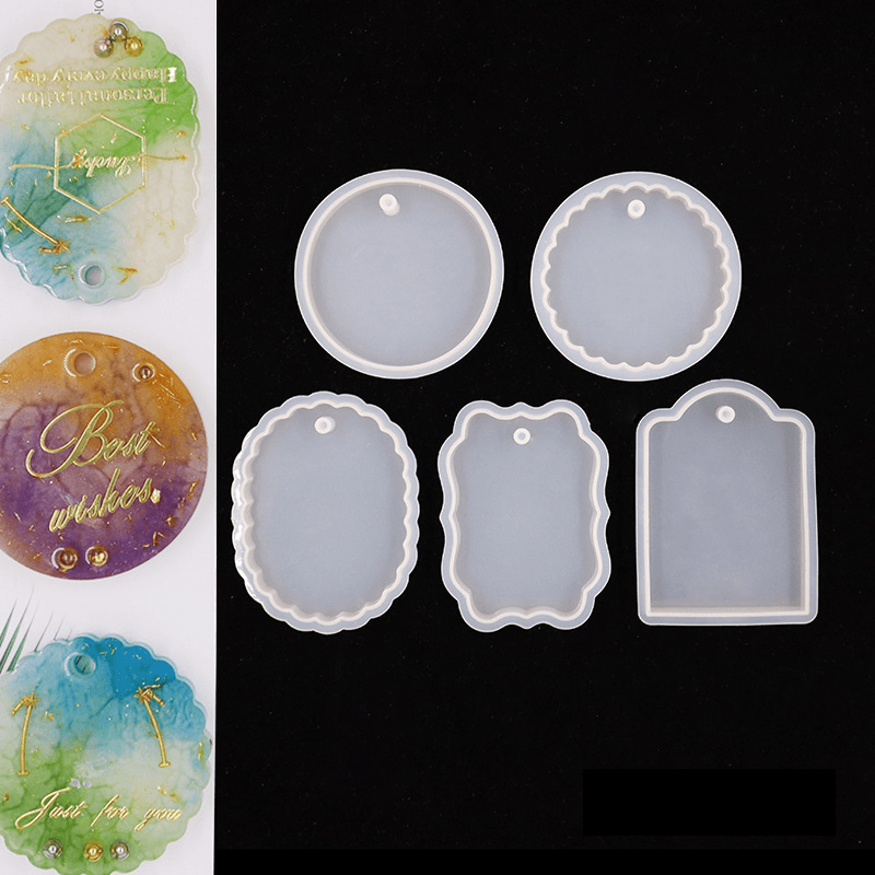 Simple Hangtag Resin Mold