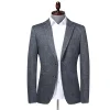 Men's Knitted Stretch Slim Fit Casual Blazer