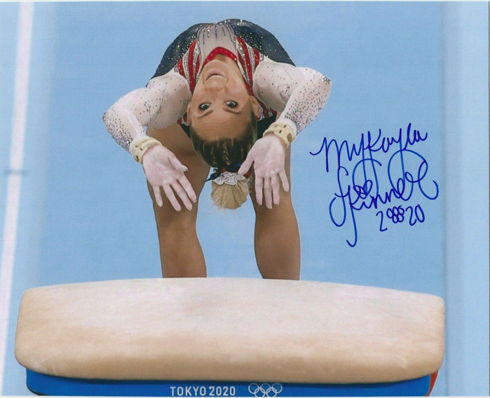 MYKAYLA SKINNER Signed 8 x 10 Photo Poster painting TEAM USA ...