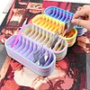 uk.everydayedeals 12-Compartment Gradient Color Diamond Bead Storage Organizer Box