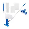 Portable Swimming Pool Pond Fountain Vacuum Cleaner 2 Leafbag with 5Section Pole