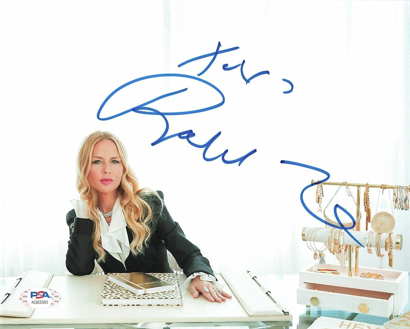 Rachel Zoe signed 8x10 Photo Poster painting PSA/DNA Autographed