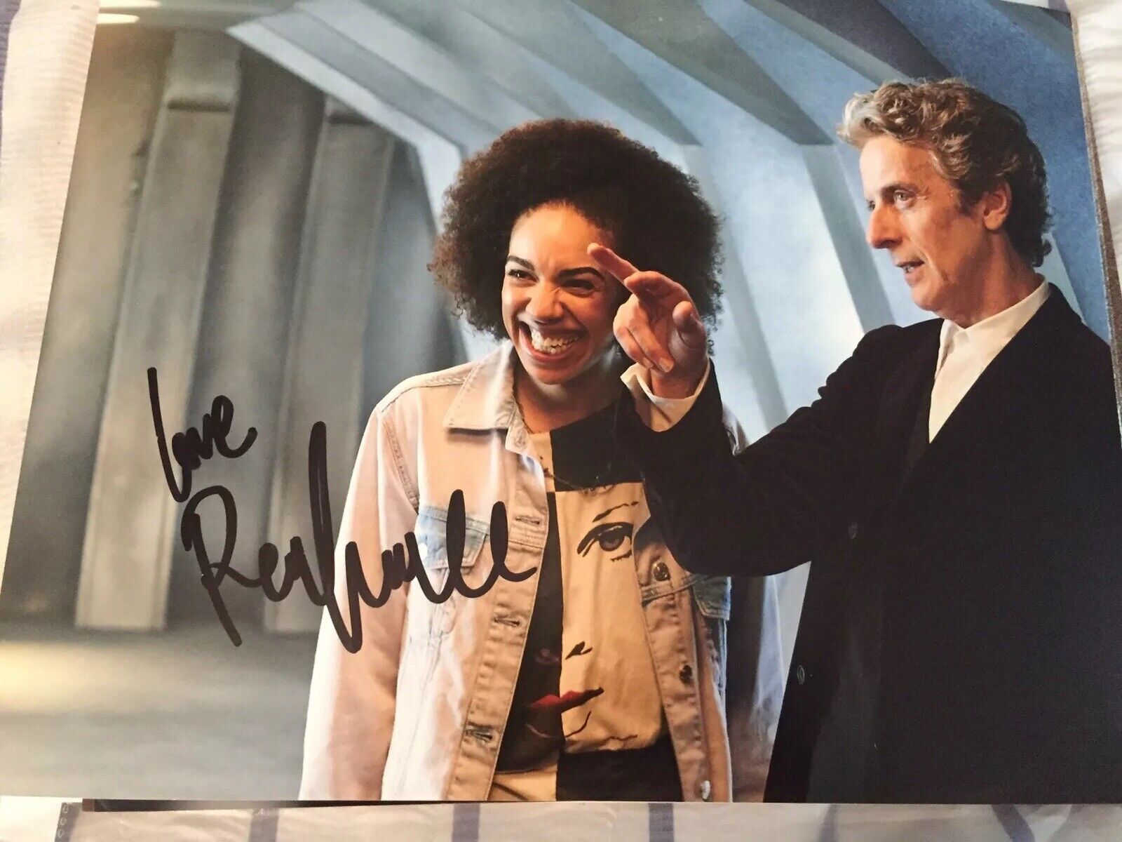 Pearl Mackie Hand Signed Doctor Who Photo Poster painting 10x8