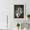 11CT Counted/Stamped Wolf - Cross Stitch 40*50cm