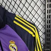 25/26 Real Madrid Jacket Black/Purple Windbreaker