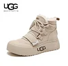 UGG&reg; 2024 Novas botas femininas imperme&aacute;veis ​​antiderrapantes com forro de l&atilde; de algod&atilde;o