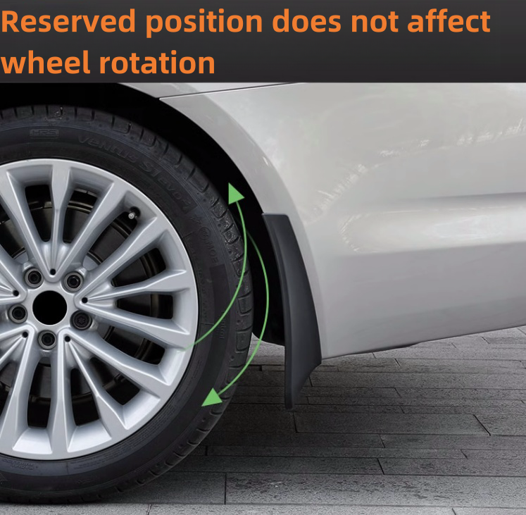 Car logo anti-sand protection car paint fender (4PCS)