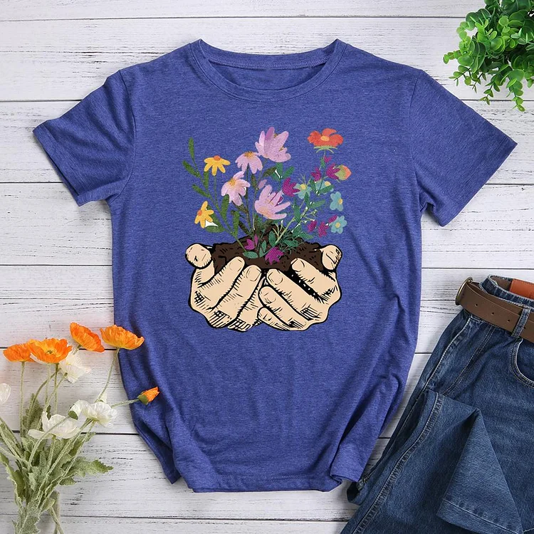 garden Round Neck T-shirt