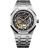 Audemars Piguet Royal Oak 15407ST.OO.1220ST.01 Grey Openworked Dial 41Mm Stainless Steel Super Clone