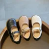 Gril Fashion Casual  Shoes Leather Shoes
