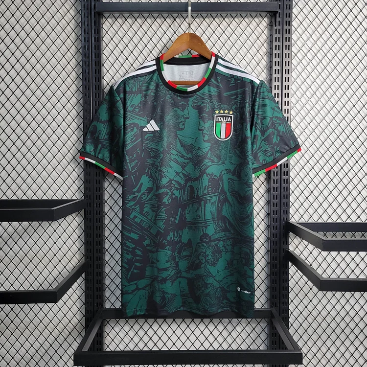 2023 Italy Special Edition Green Soccer Shirt