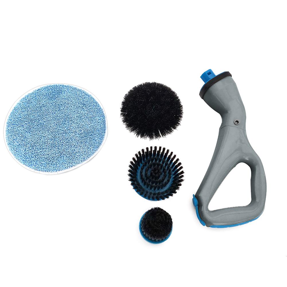 

4pcs/set Hurricane Muscle Scrubber Electrical Cleaning Brush+Brush Heads, 501 Original