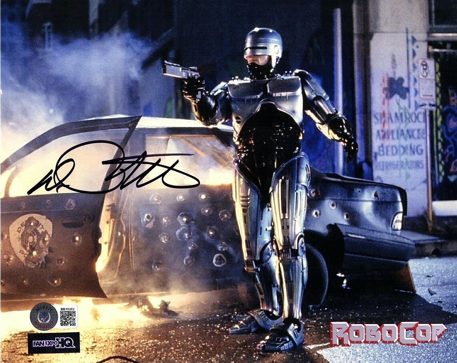 PETER WELLER Signed Autographed ROBOCOP