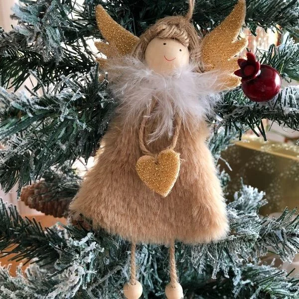 Handmade Christmas Angels Decoration