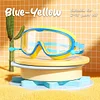 HD children's large frame waterproof and anti-fog swimming goggles