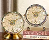 Shell clock living room 2025 new clock desktop pendulum clock