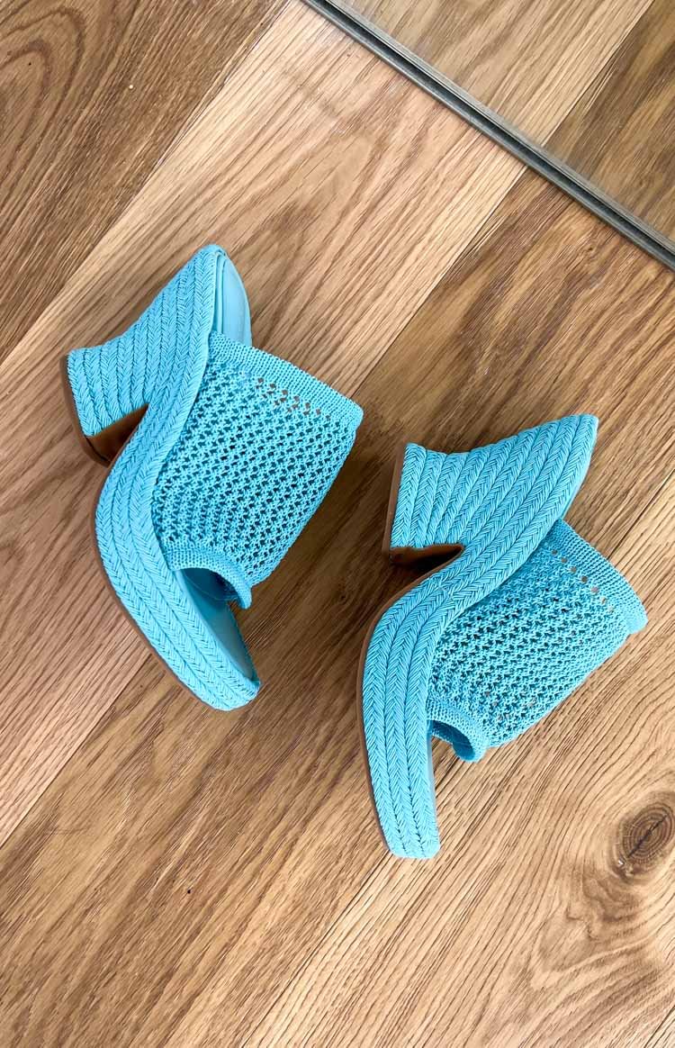 Tony Bianco Matrix Ice Waffle Wedges