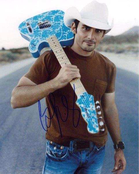 REPRINT - BRAD PAISLEY Country Autographed Signed 8 x 10 Photo Poster painting Poster Man Cave