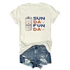 Sunday Funday Denver Football Tee