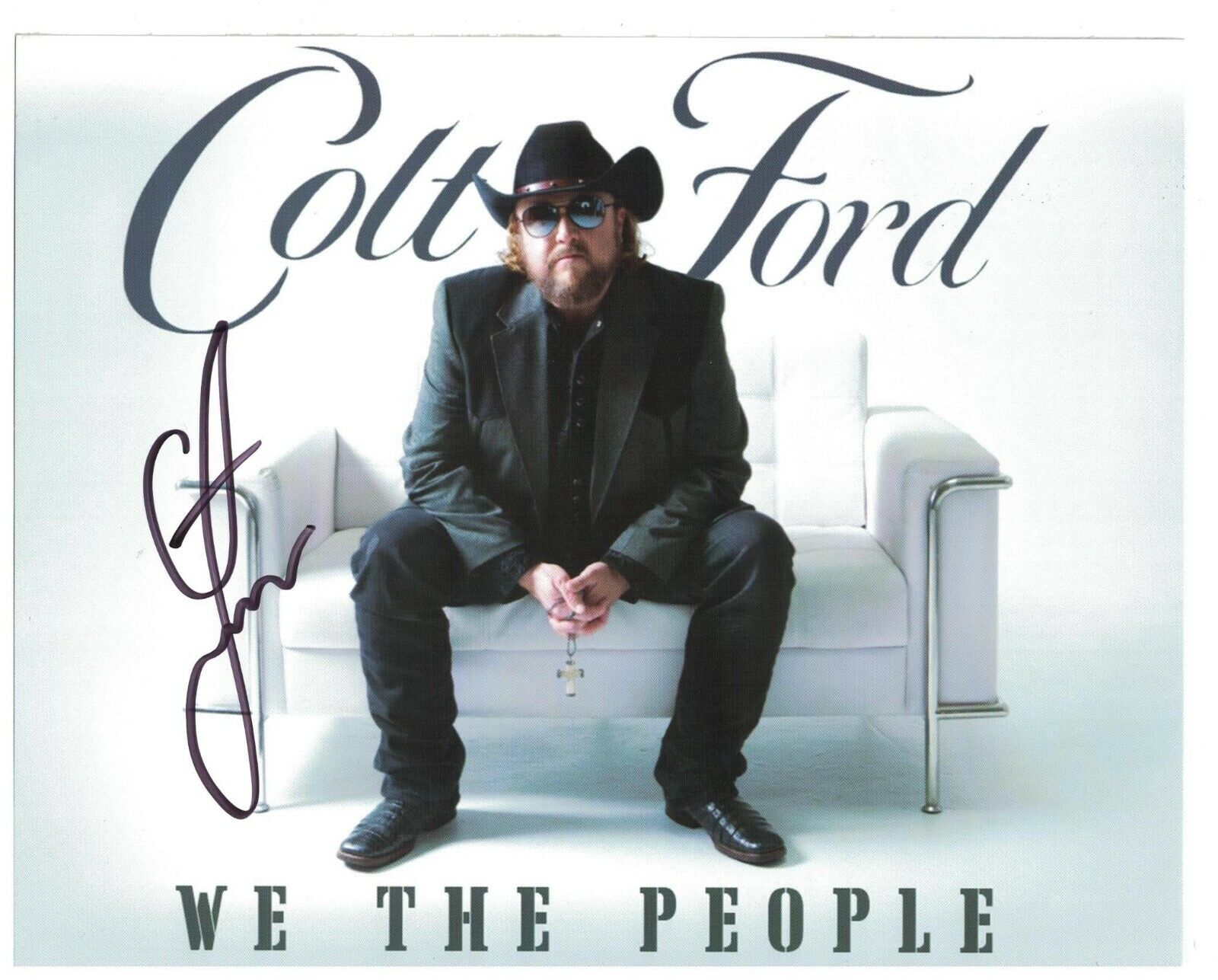 Colt Ford Signed Autographed 8 x 10 Photo Poster painting Country Music Singer Rapper D