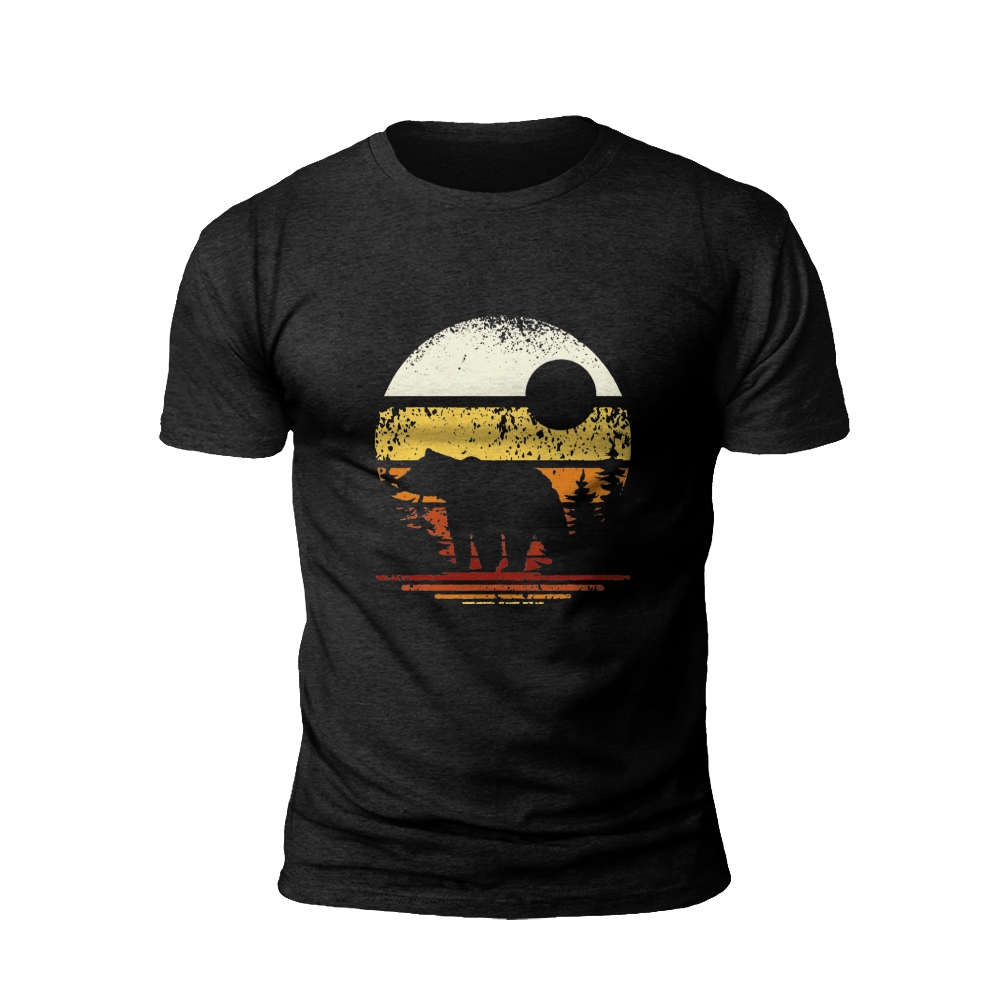 Sunset Wilderness: Nature Lover's T-Shirt
