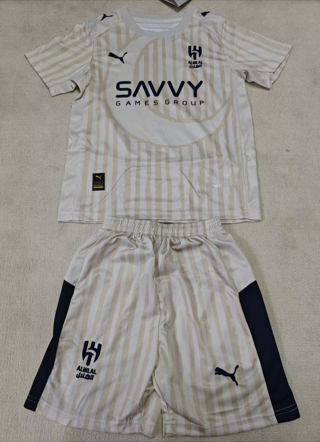 2025/2026 Kids Size Al-Hilal Away Football Shirt