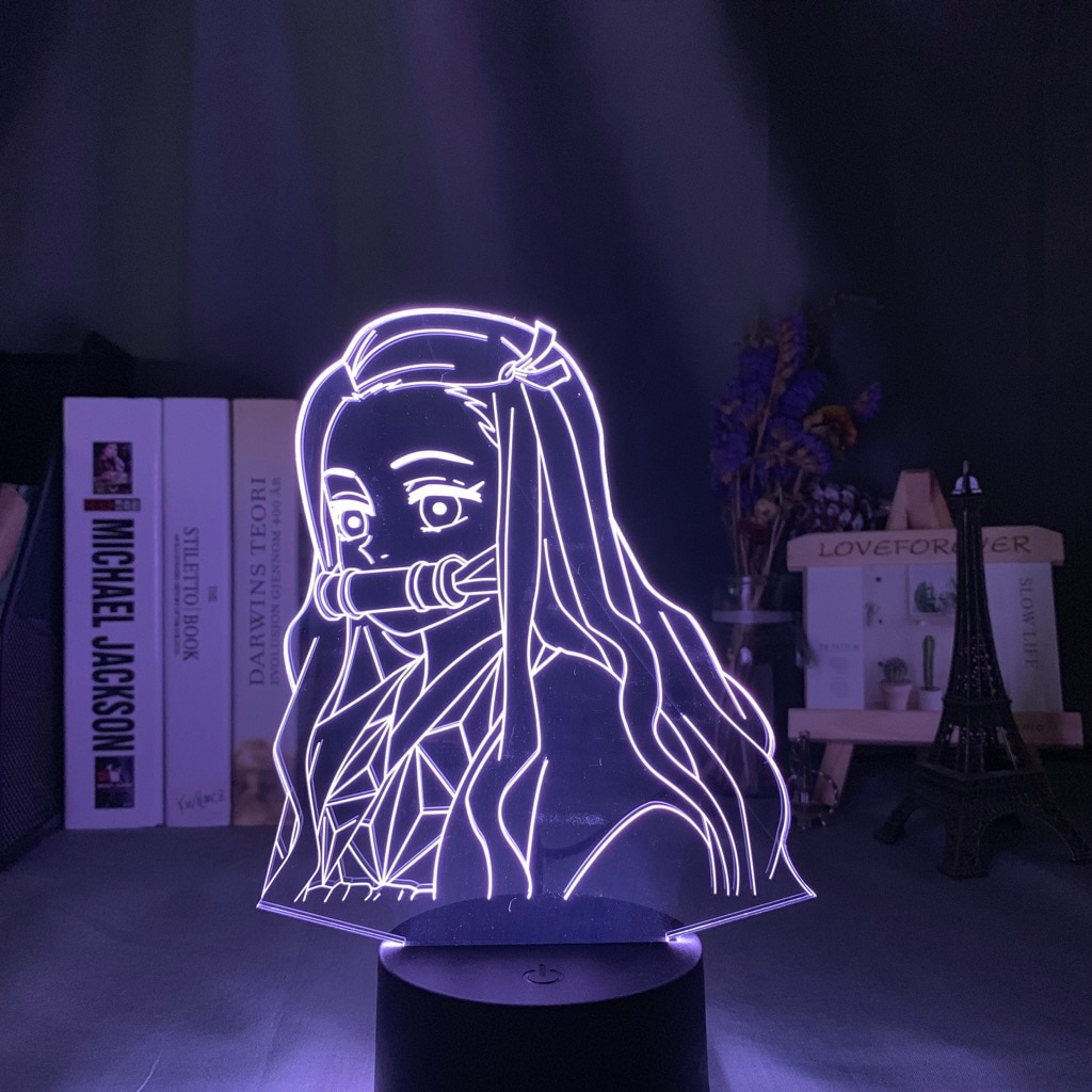

LED Night Light -Anime Demon Slayer - LED Night Light, 16 color with remote, 501 Original