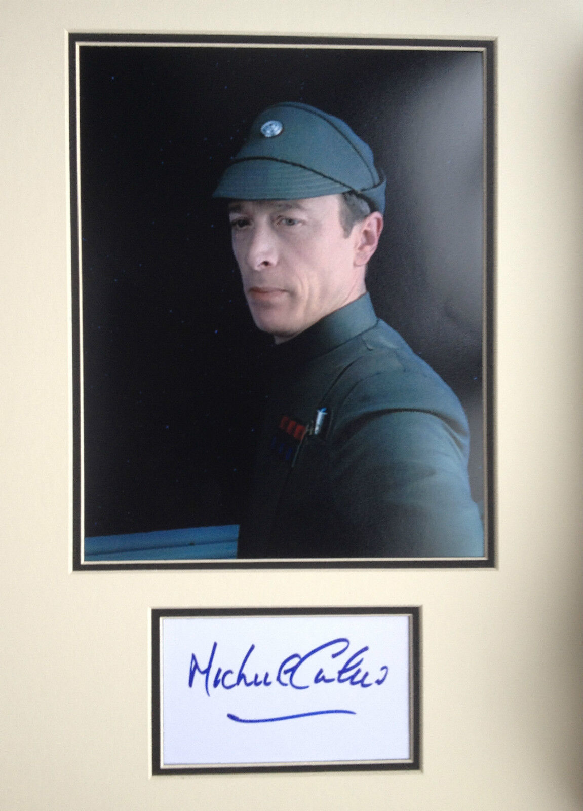 MICHAEL CULVER - STAR WARS ACTOR - BRILLIANT SIGNED COLOUR Photo Poster painting DISPLAY