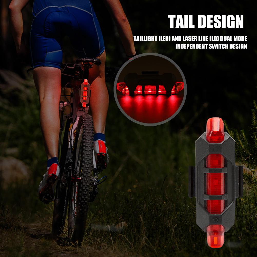 

5sets Waterproof XPE LED Bike Front Headlight Rear Taillight Bicycle Lights, 501 Original