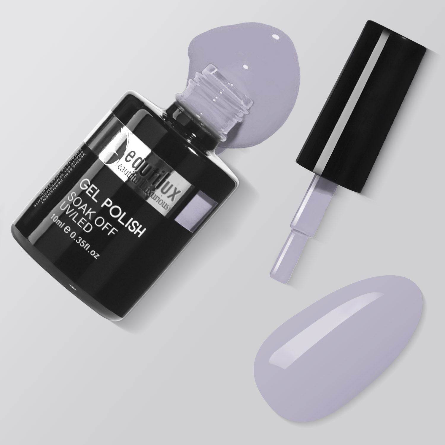 HEMA& TPO Free Nail Gel Polish Color 10ml Autumn Collection-Grisaille