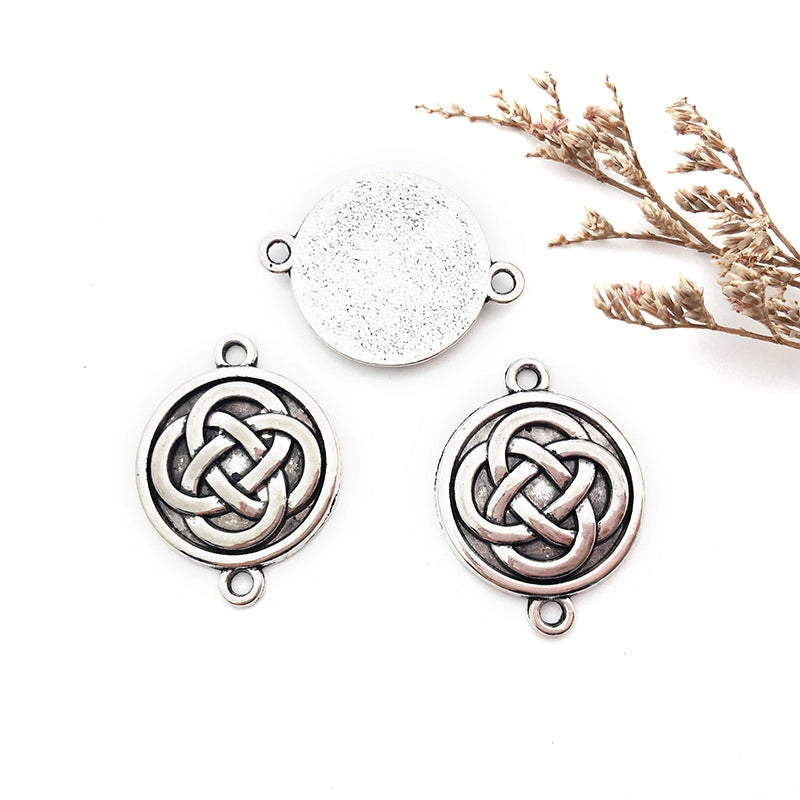 1 Piece 20 * 25mm Alloy Witches Knot Jewelry Accessories Pendant