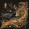 Diamond Painting-DIY Crystal Rhinestone Black Cat