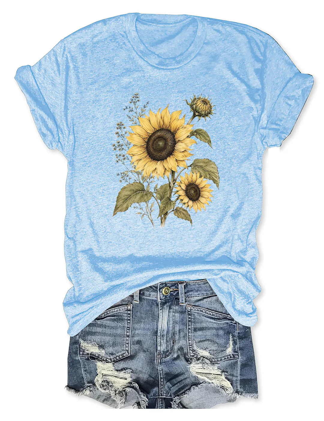 Sunflower Floral Lover T-shirt